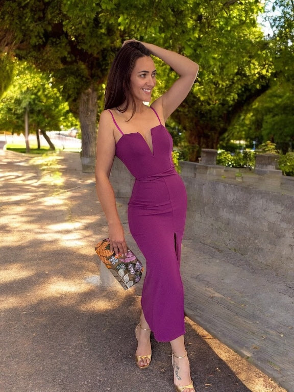 Vestido Laura Cereja