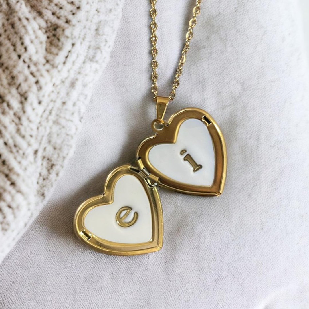 Amore Mio - Locket Necklace Customizable