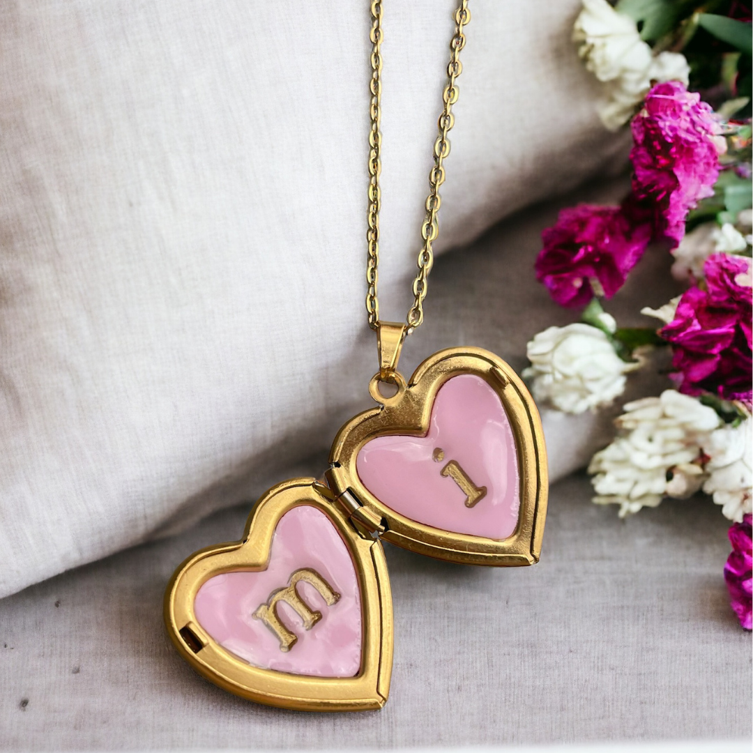 Amore Mio - Locket Necklace Customizable