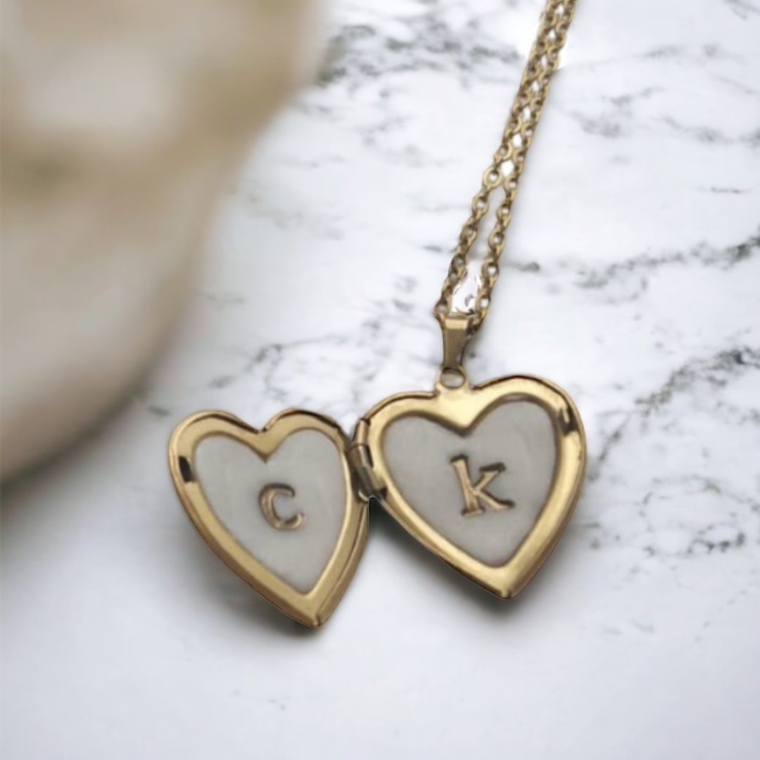 Amore Mio - Locket Necklace Customizable