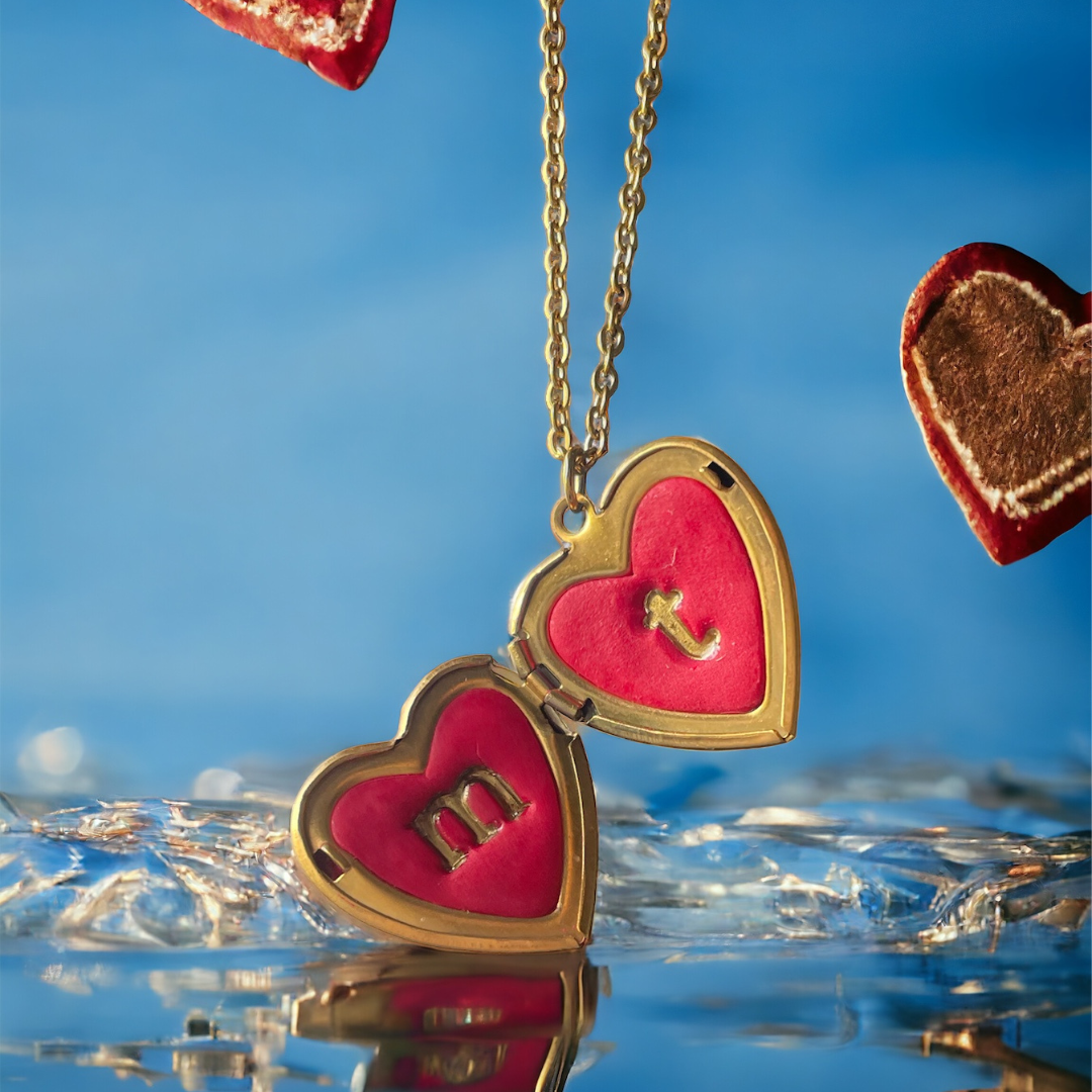 Amore Mio - Locket Necklace Customizable