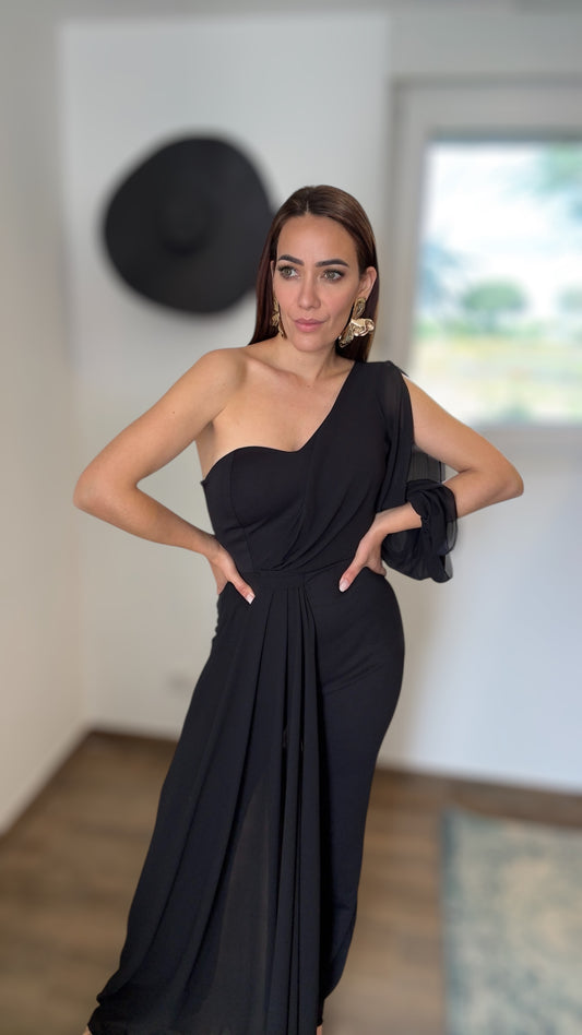 Macacão Vitória Preto